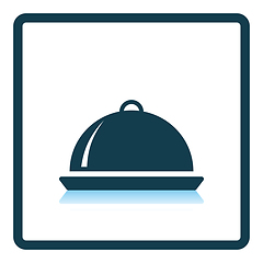 Image showing Restaurant  cloche icon