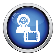 Image showing Baby monitor icon