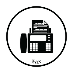 Image showing Fax icon