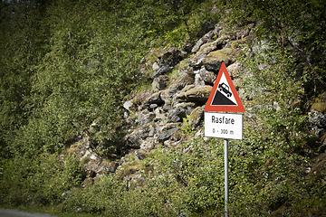 Image showing Avalanche Danger