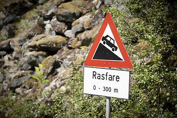 Image showing Avalanche Danger