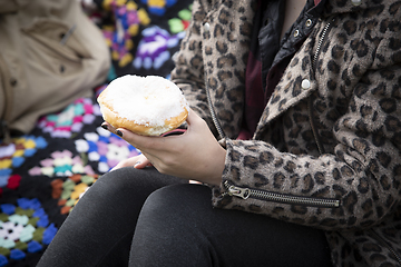 Image showing Eating Cake