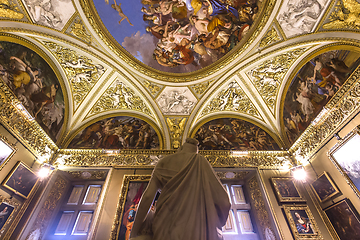 Image showing interiors of Palazzo Pitti, Florence, Italy