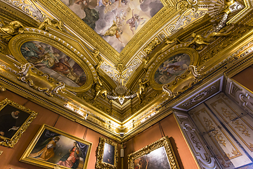 Image showing interiors of Palazzo Pitti, Florence, Italy