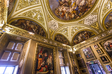 Image showing interiors of Palazzo Pitti, Florence, Italy