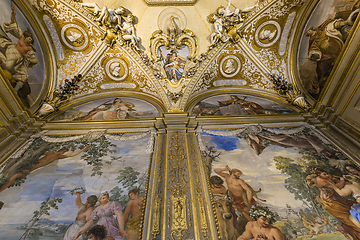 Image showing interiors of Palazzo Pitti, Florence, Italy