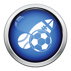 Image showing Sport balls icon