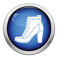 Image showing Ankle boot icon