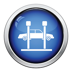 Image showing Car lift icon