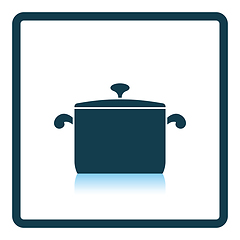 Image showing Kitchen pan icon