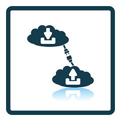 Image showing Cloud connection icon