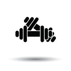 Image showing Dumbbell icon