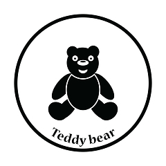 Image showing Teddy bear icon