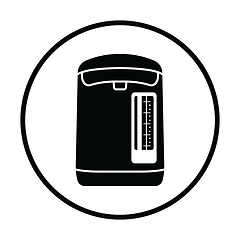 Image showing Kitchen electric kettle icon