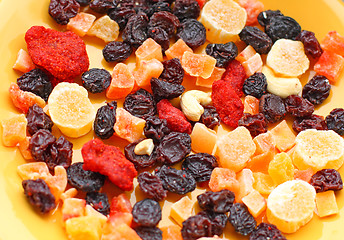 Image showing Dried fruits