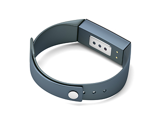 Image showing Modern fitness tracker