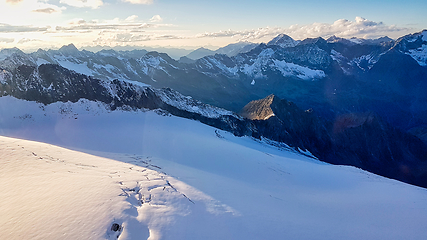 Image showing South Tyrolean Alps in autumn