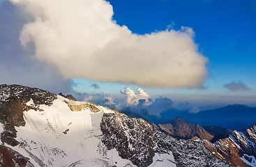 Image showing South Tyrolean Alps in autumn