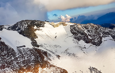 Image showing South Tyrolean Alps in autumn