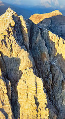 Image showing South Tyrolean Alps in autumn