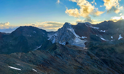 Image showing South Tyrolean Alps in autumn