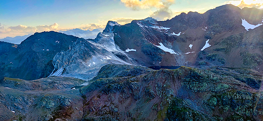 Image showing South Tyrolean Alps in autumn