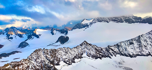 Image showing South Tyrolean Alps in autumn