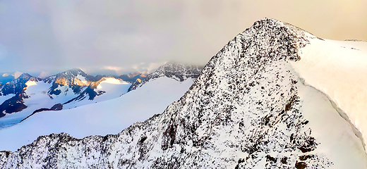 Image showing South Tyrolean Alps in autumn