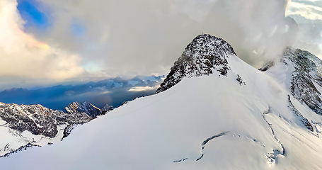 Image showing South Tyrolean Alps in autumn