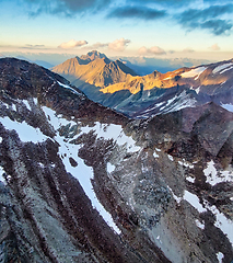 Image showing South Tyrolean Alps in autumn