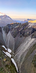 Image showing South Tyrolean Alps in autumn