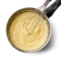 Image showing process of making custard cream