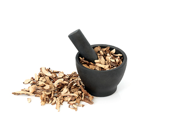 Image showing Sweetflag Root Dried Chinese Herb