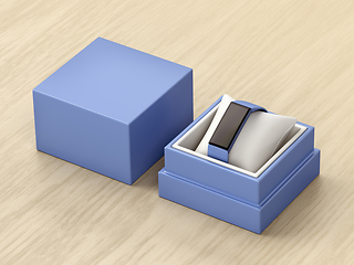 Image showing Smartwatch in a luxury box