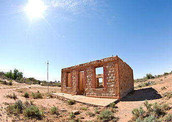 Image showing old ruins in the desert