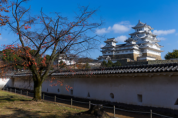 Image showing Traditional Himeji castle