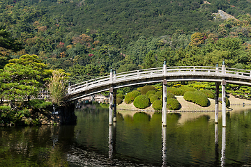 Image showing Kokoen Garden in Himeji