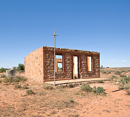 Image showing old ruins in the desert