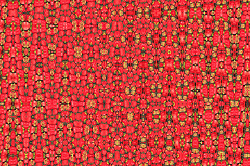 Image showing creative bright abstract red texture