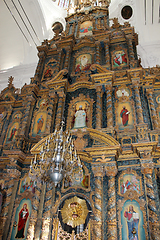 Image showing beautiful iconostasis in church