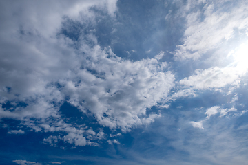 Image showing sky with clouds