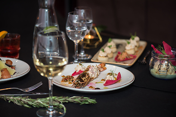 Image showing Lagustine tartare dish