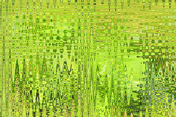 Image showing green background with abstract light stripes