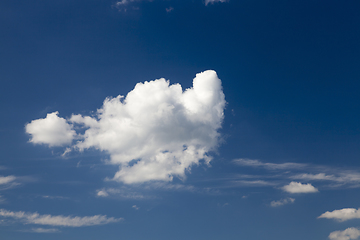 Image showing Blue sky and clouds