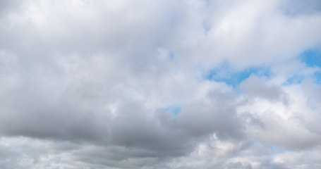 Image showing cloudy morning sky, nature background