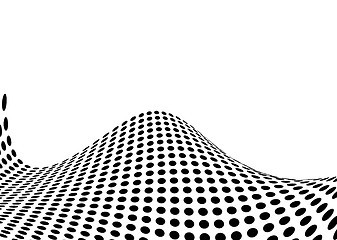 Image showing halftone swell