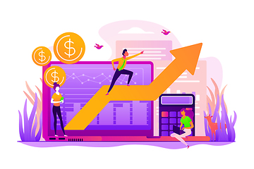 Image showing Demand planning concept vector illustration