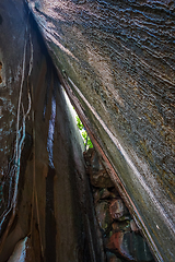 Image showing Cave in Ko tapu island, Phang Nga Bay, Thailand