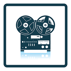 Image showing Reel tape recorder icon