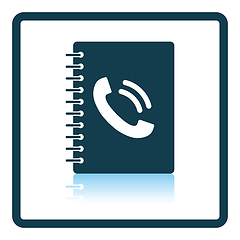 Image showing Phone book icon